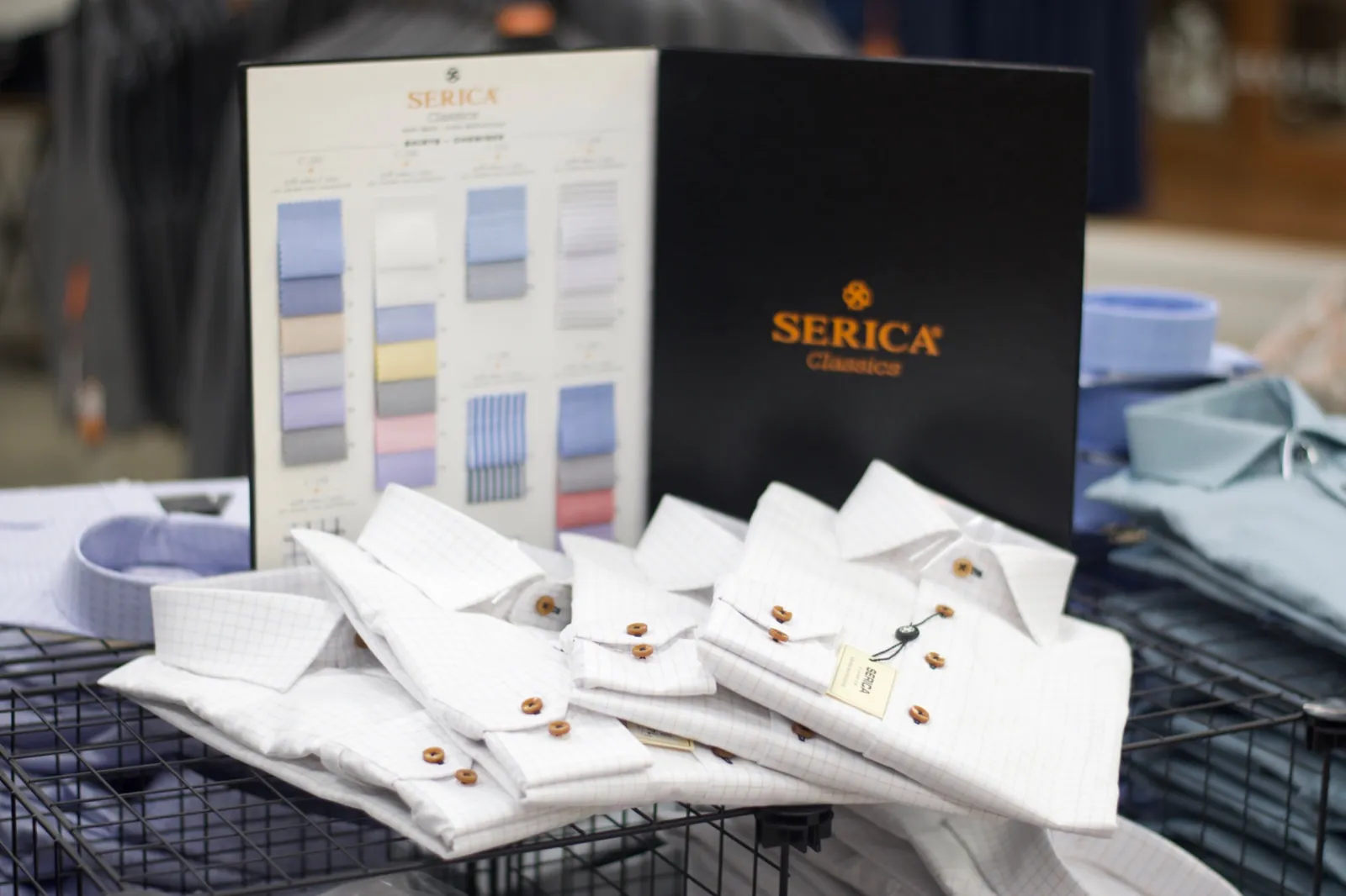 Dress shirts and cufflinks at Jason Louis Green Bay