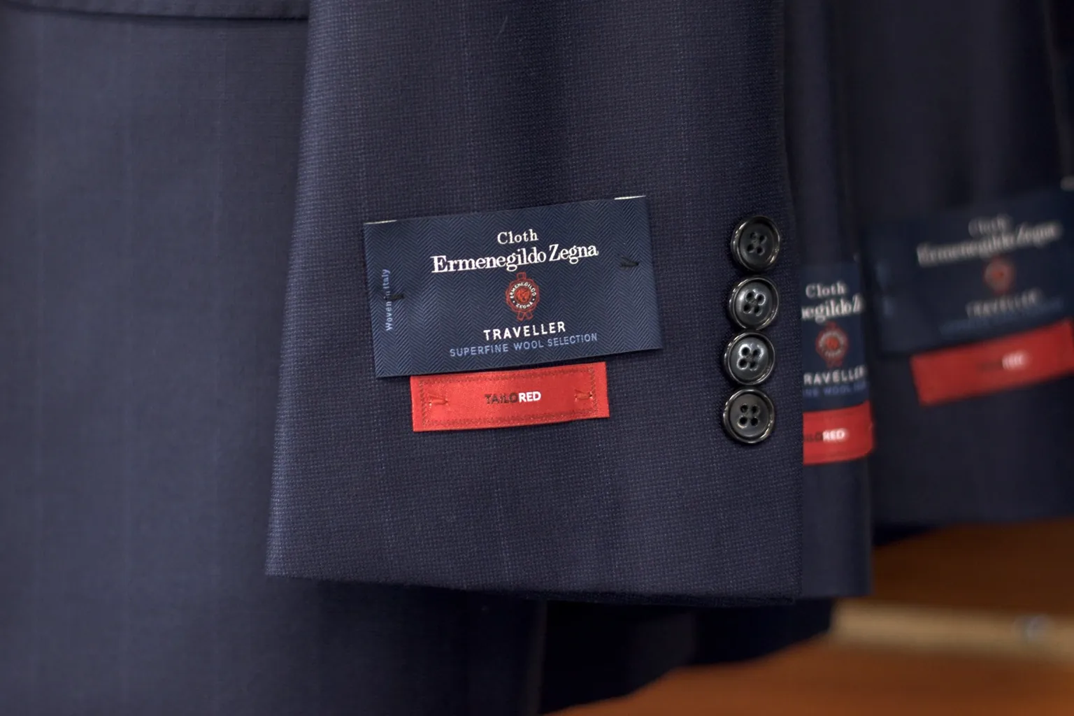Tailored trousers and fine finishing details
